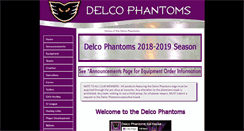 Desktop Screenshot of delcophantoms.org